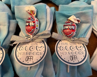 Blow Their Socks Off Labels ONLY / Cheer Gift / Competition Season / Dance Recital