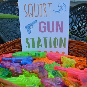 Pool Party Signs