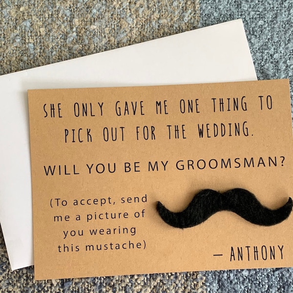 Asking Groomsmen - Etsy