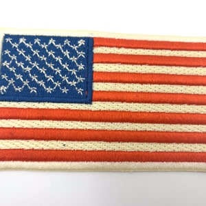 US MADE American Flag Embroidered Patch