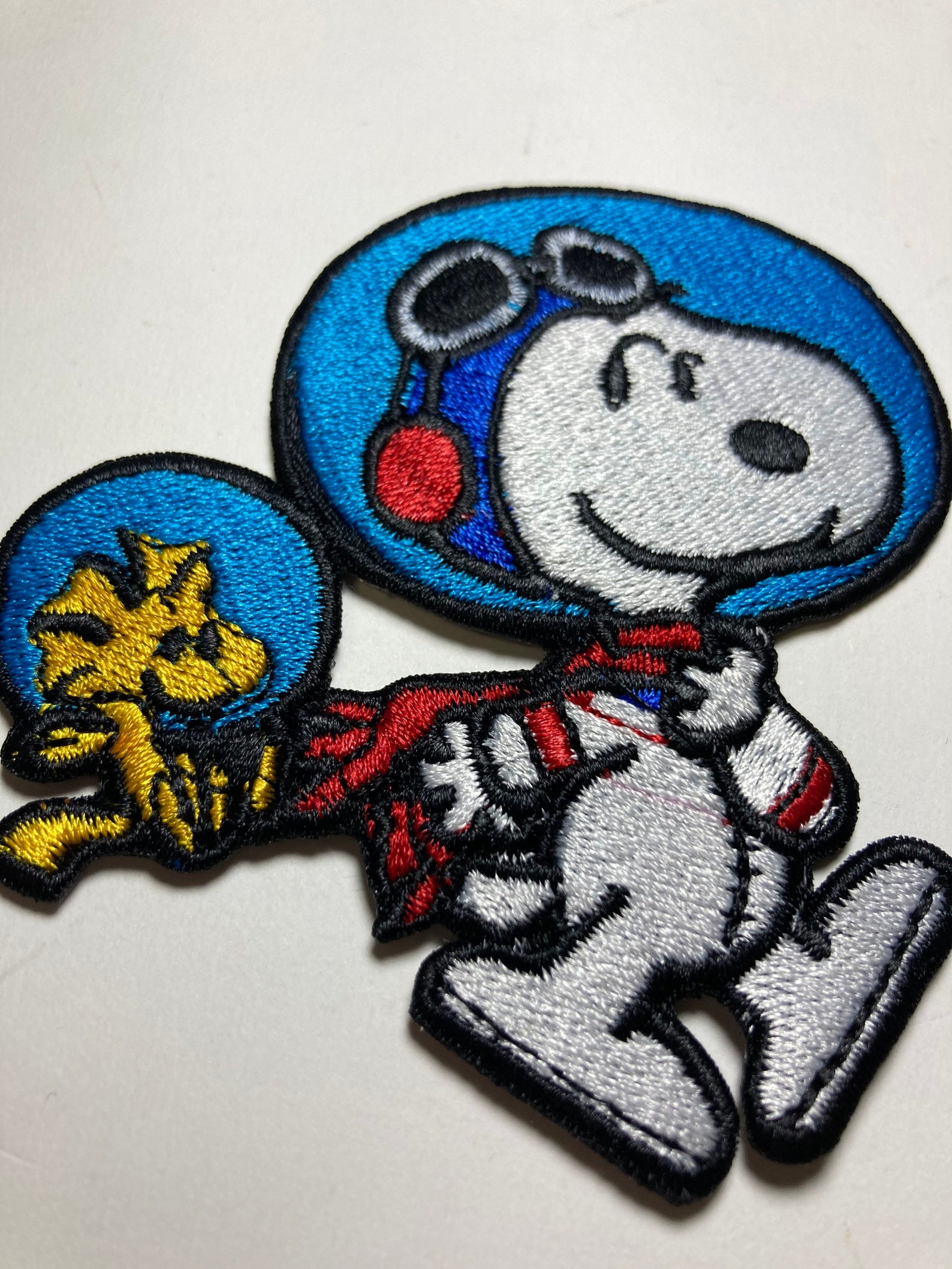 Snoopy Astronaut Stickdatei Aufnäher Etsy