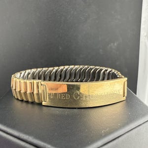 Vintage Elco Id Bracelet - Etsy
