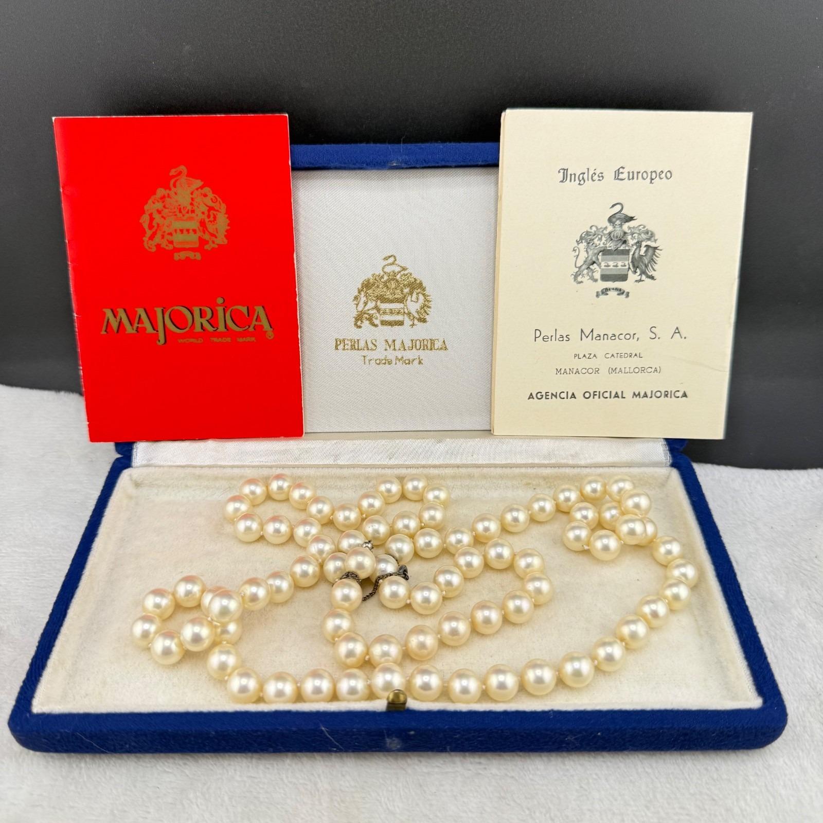Majorica pearl necklace - Etsy 日本