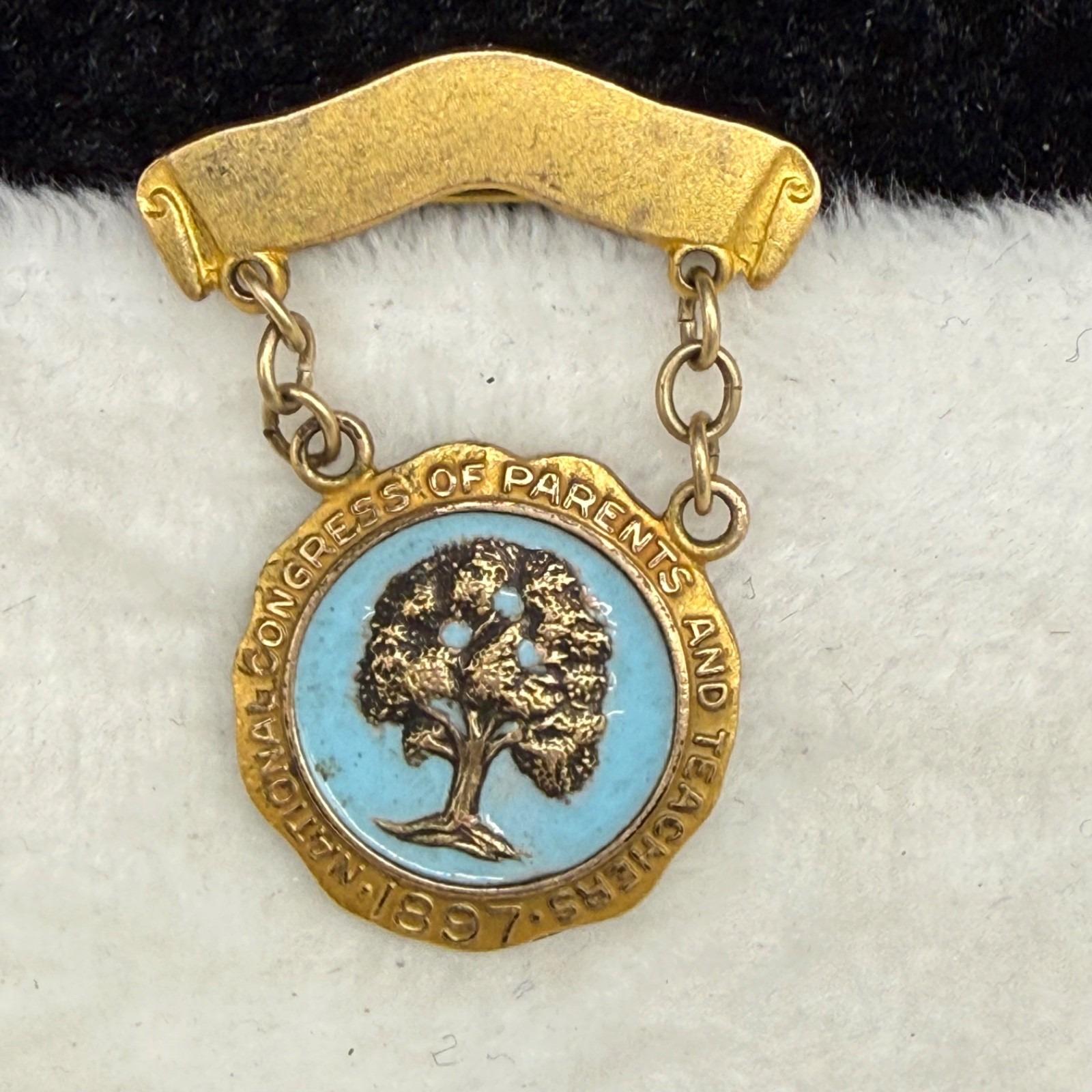 National Congress of Parents and Teachers Pin 1897 - Etsy