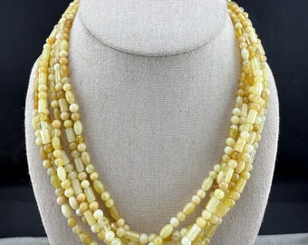 Collana Jay King DTR a strati con opale e perline, 45 cm (18")