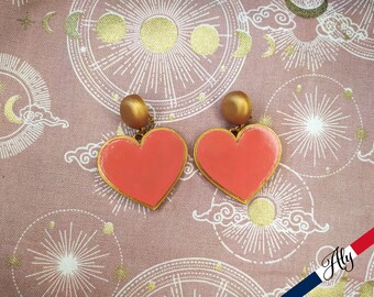 Abby turning red inspired earrings