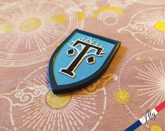 Truham emblem inspired brooch / pins from Heartstopper