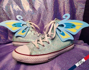 wings shoes fire fairy