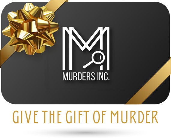 Murder Mystery Party Game Gift Voucher