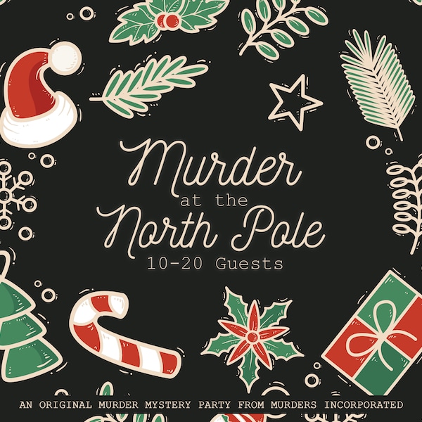 PG-13 - Asesinato de 10 a 20 personajes en la fiesta misteriosa del asesinato en el Polo Norte - Versión PDF