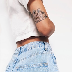 Mandala pendulum temporary  tattoo boho/festival/beach/Christmas gift