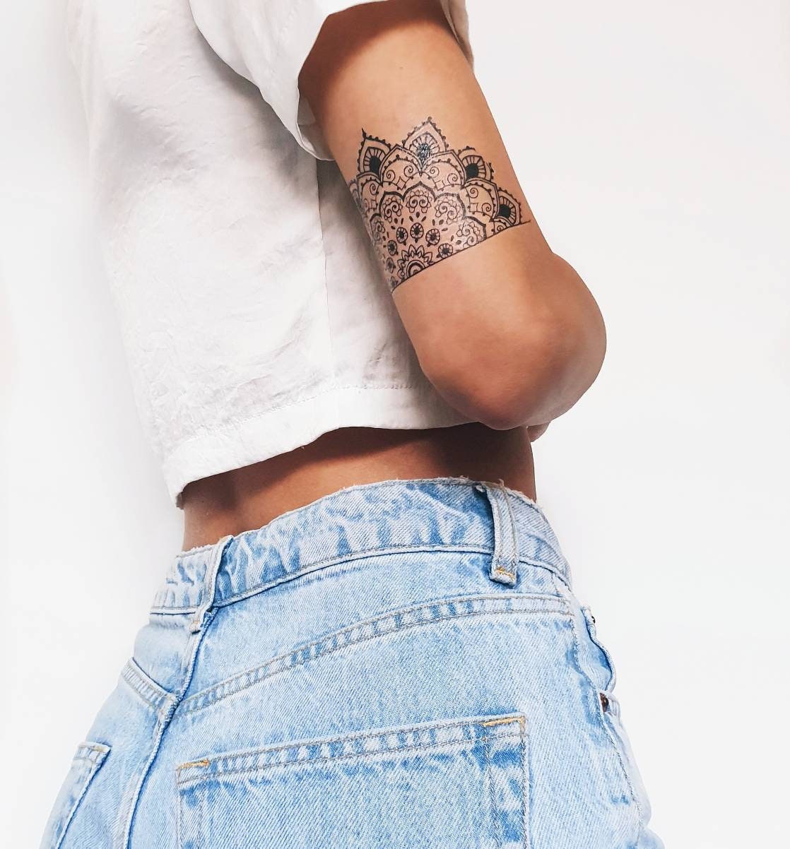 Hippie Temporary Tattoo - Etsy Hippie Temporary Tattoo - Etsy