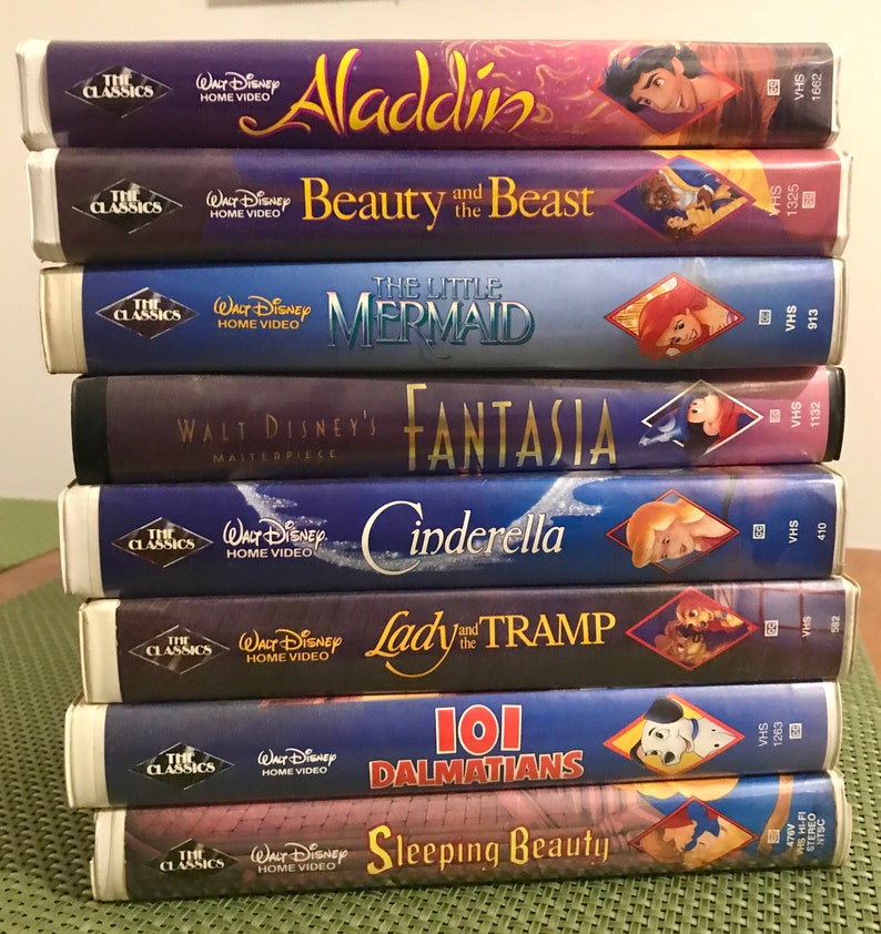 Disney Vhs Movies Value