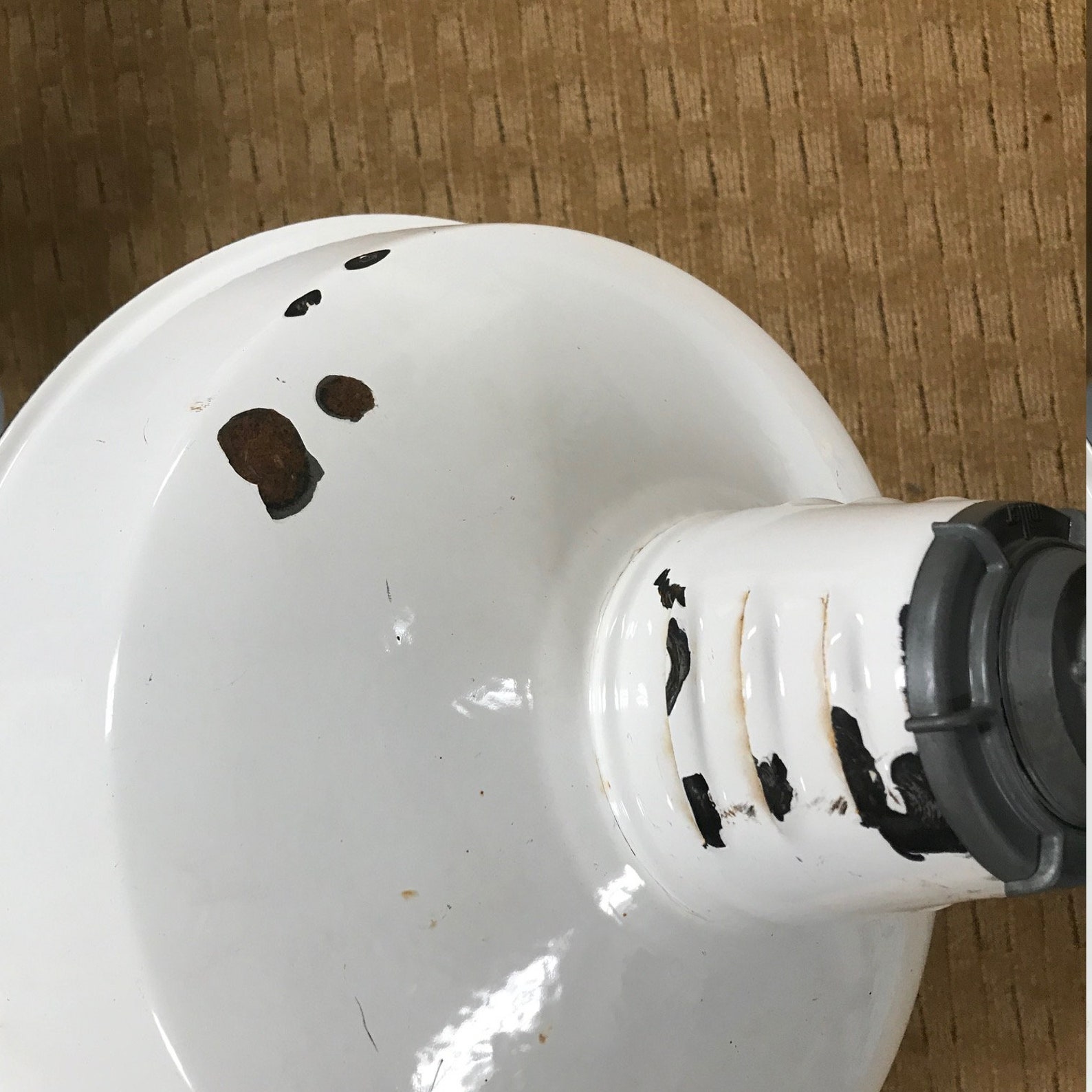 14 Vintage Miller Gas Station Light White Porcelain Etsy