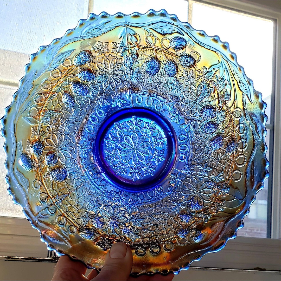 カーニバルガラス　CARNIVALGLASS フェントン FENTON USA カーニバルガラス CARNIVALGLASS フェントン FENTON USA カーニバル