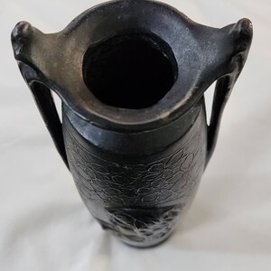 Pewter Amphora Vase Art Deco image 8