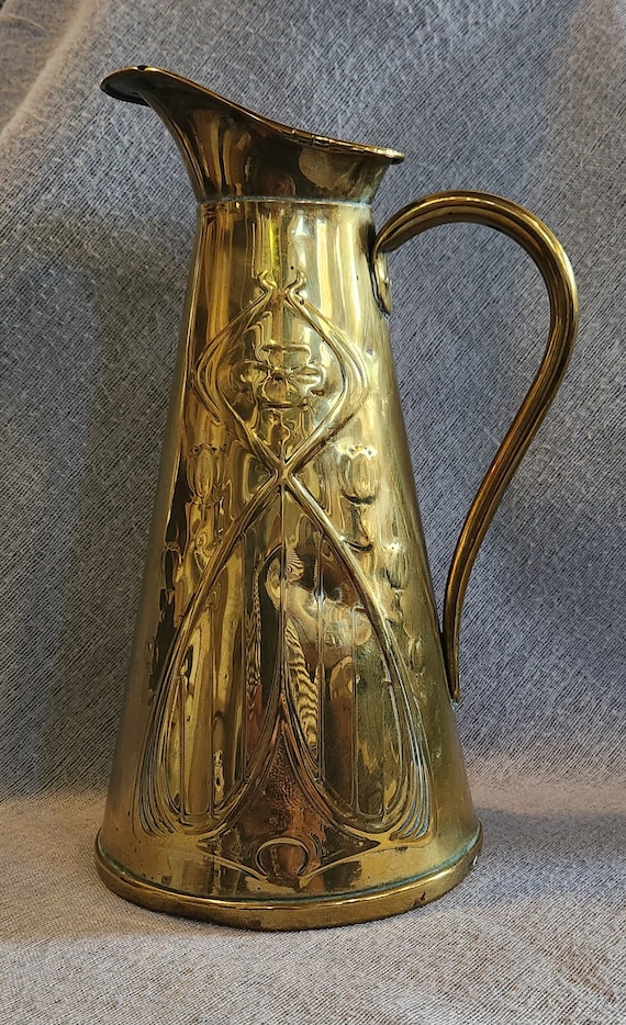 フランス アンティーク】トカゲの真鍮トレイ アールヌーヴォー