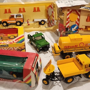 VARIOUS Britains Toy Vehicles A Total of 7 Pieces With Accessories. - Etsy