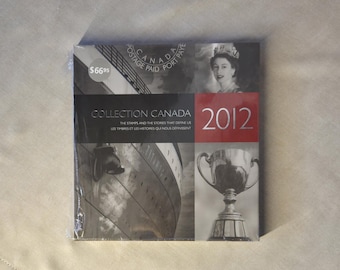 2012 Collection Canada  -  Hardcover Stamp Book  -  SEALED, Brand New Condition