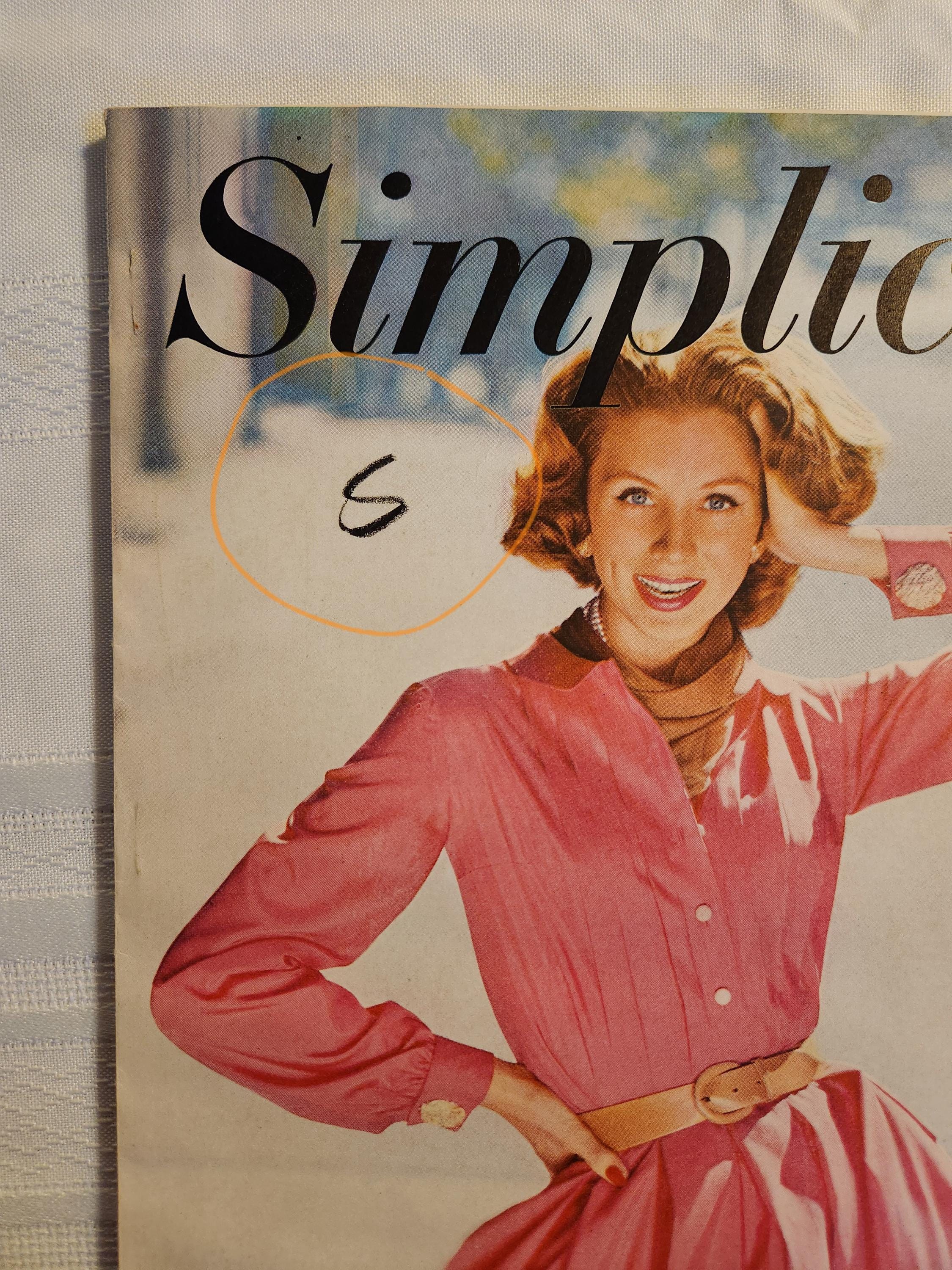 Simplicity Fashion Magazines - All FOUR Pattern Books! - Spring 1957 ...