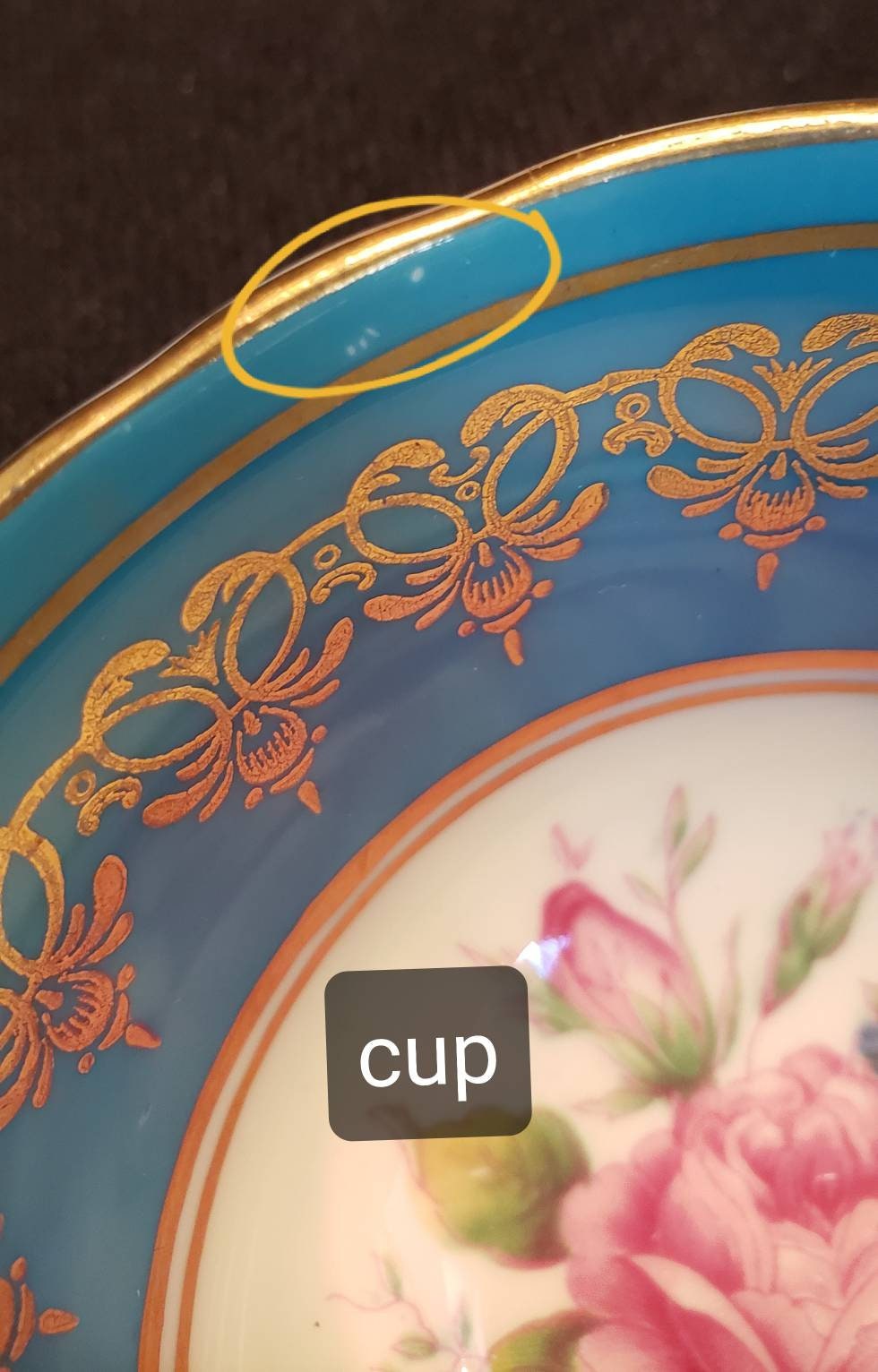 Vintage Aynsley Bone China Teacup & Saucer - Etsy Canada