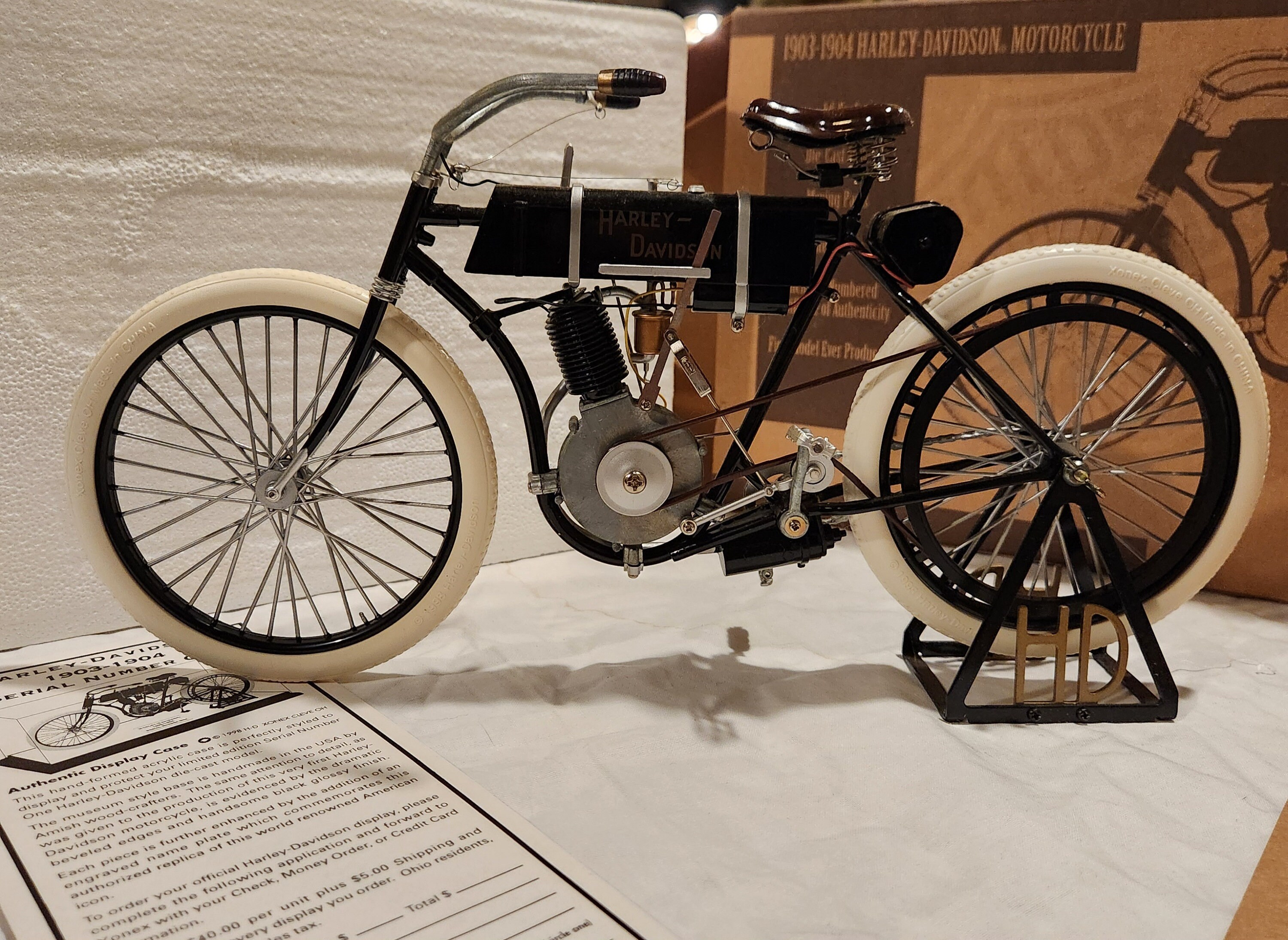 Harley Davidson - Serial Number One - 1903-1904 - Authentic Harley Davidson - Serial Number One - 1903-1904 - Authentic