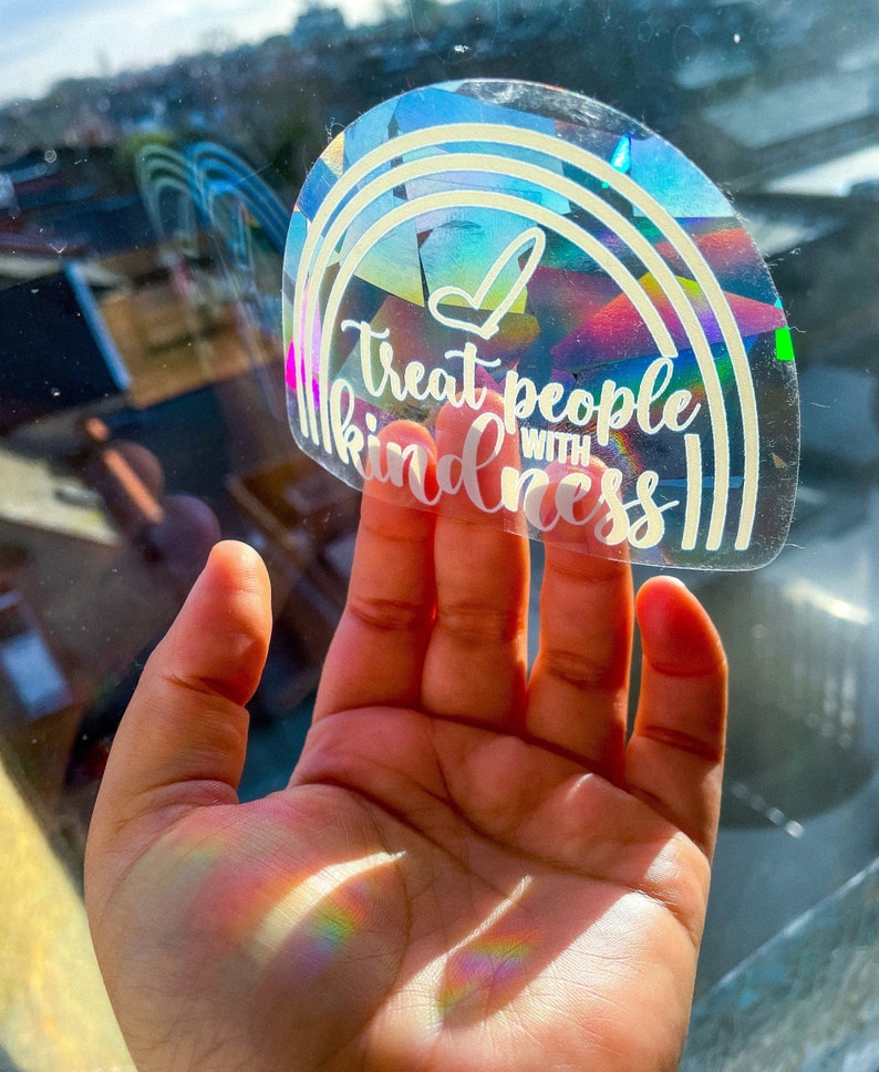 Suncatcher Decal Bundle Rainbow Maker Sticker Window Etsy