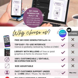 Blow up phones I spy wedding game template photo hunt card scavenger hunt wedding photo game reception - canva camera qr printable #SA01 image 9