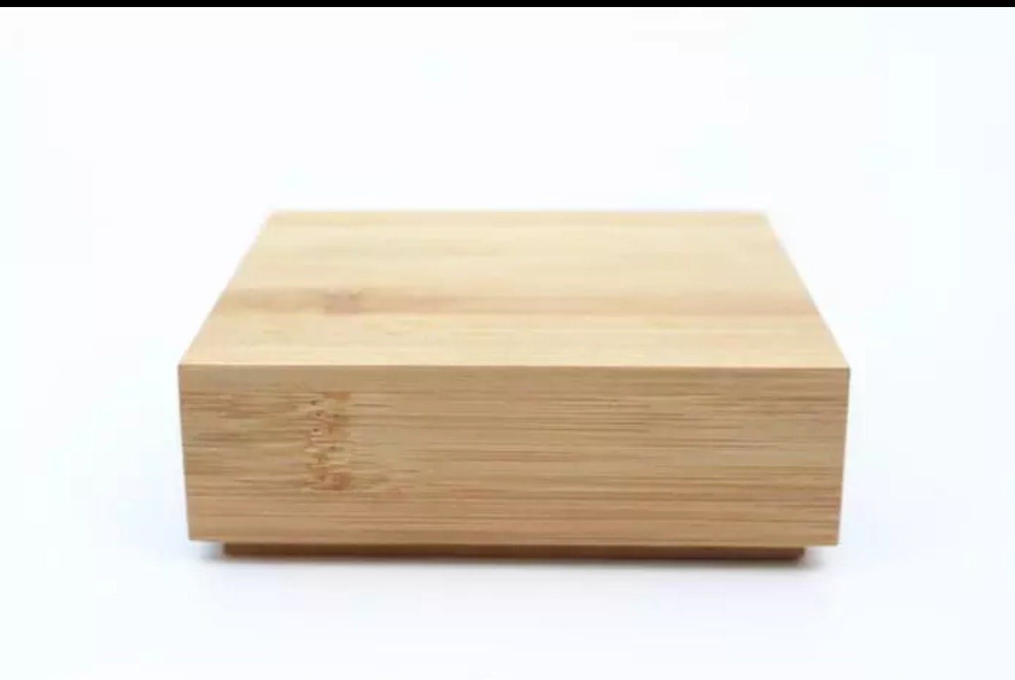 Solid Bamboo Box - Etsy