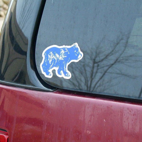 Washington State Police Bear Sticker - Bear Decal - Washington State Patrol - Car Window Bumper Sticker
