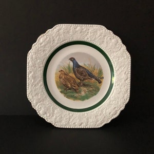 Vintage Ceramic Square Plate