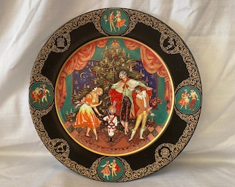 Vintage Russian Fairy Tale and Legend Porcelain Plate