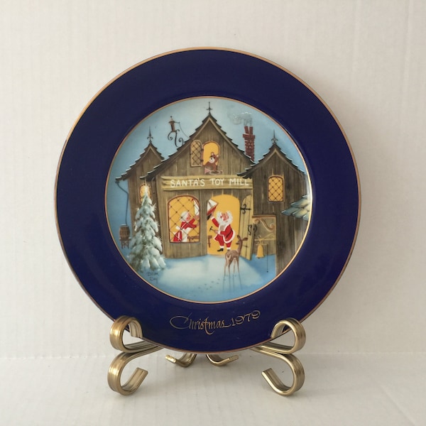 Avon christmas plate 1979