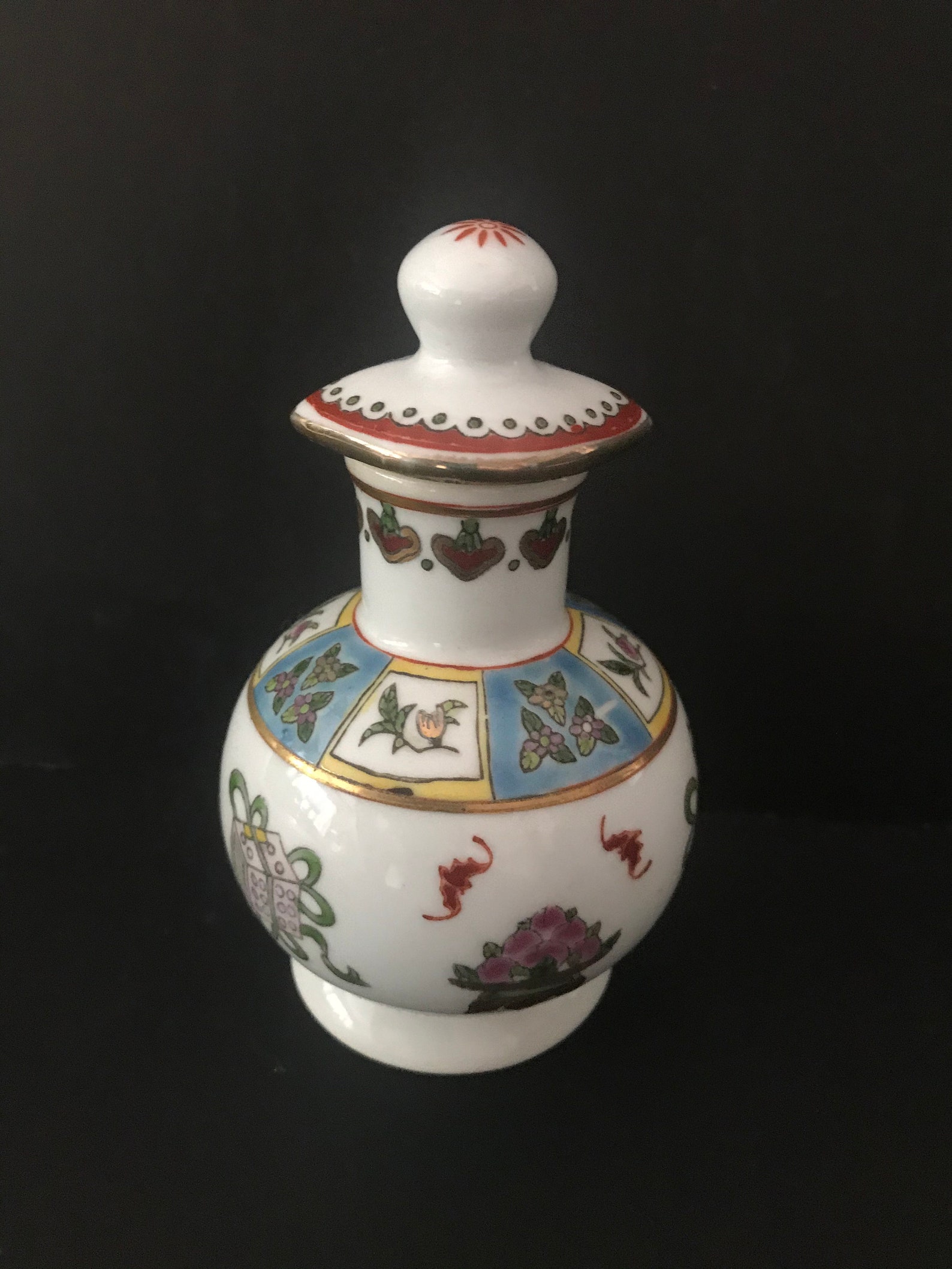 Vintage Chinese Jingdezhen Porcelain Soy Sauce Jar Etsy