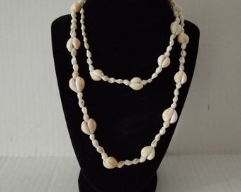 natural seashells necklace, lot A