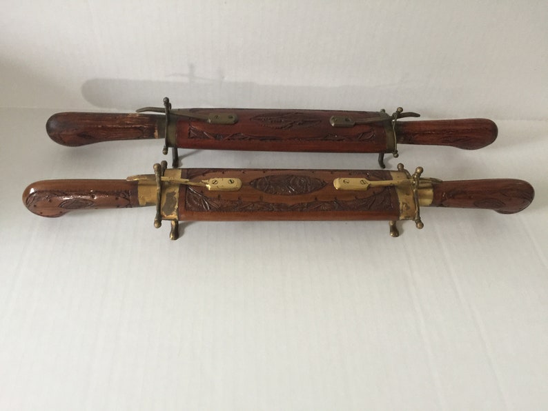 Vintage Hand Carved Indian Knife and Fork Set, Two Sets Etsy