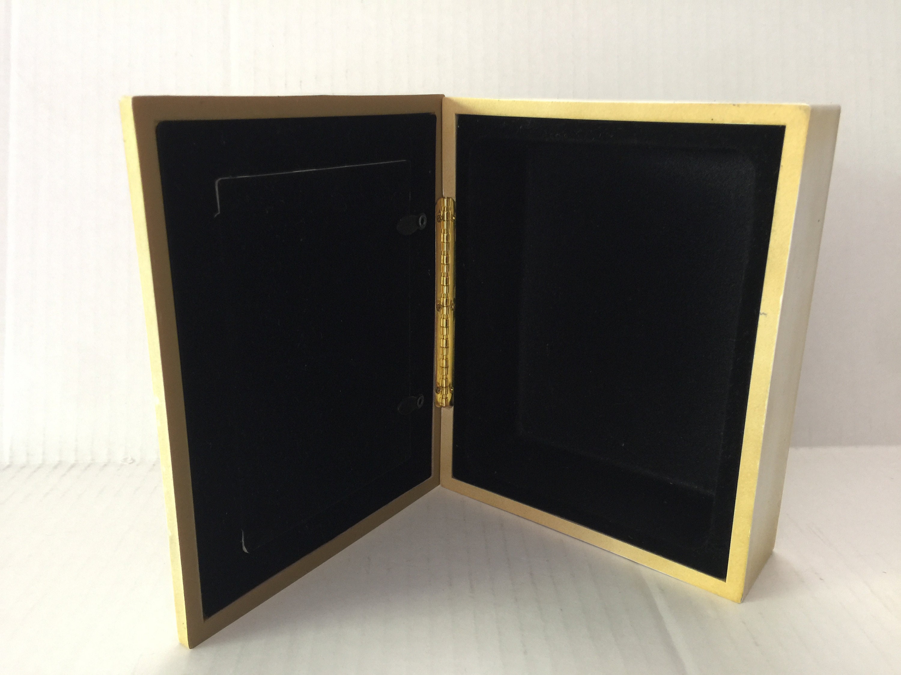 Vintage Hinged Resin Photo Frame Box - Etsy