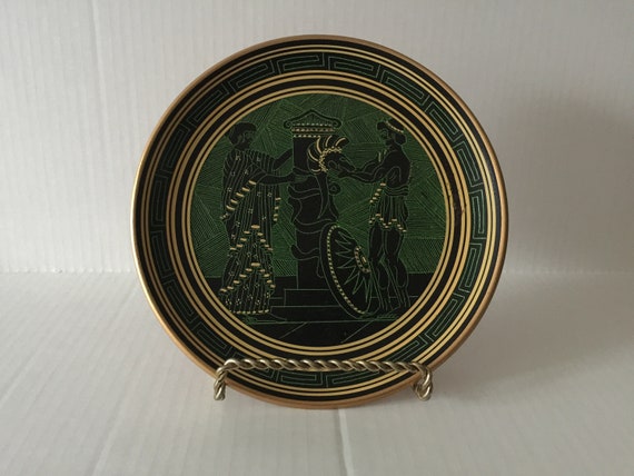 ギリシャ神話の陶器皿、ギリシャ製 - Etsy 日本