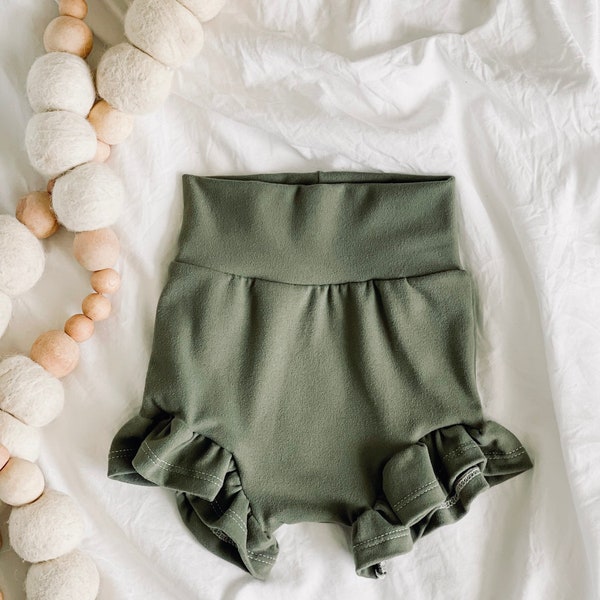 Baby Ruffle Bloomers Etsy