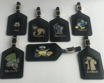 RFID Luggage Tags,Personalized gifts for Kids,Disney Gifts,Personalized Luggage Tags, Mickey & Minnie Gift,Disney Vacation Gift,Party Favors