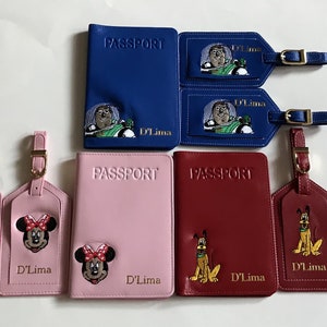 RFID Passport covers,Personalized gifts for Kids,Disney Gifts,Luggage Tags, Family Travel gifts,Disney Vacation Gift,Family Travel Gift