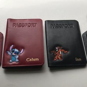 Christmas Gift,Childrens Passport Cover,RFID Passport covers,Personalized gifts for Kids,Disney Gifts,Luggage Tags, Family Travel gift