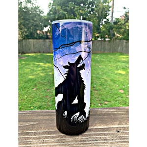 Werewolf tumbler
