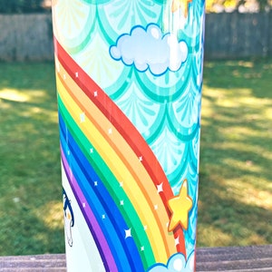 Rainbow Brite / Rainbow Brite tumbler /Rainbow Brite 80s baby / 80s tumbler image 3