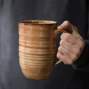 The Giant Mug // oversized mug, 24 oz mug, huge ceramic mug, hot cocoa mug, gifts for him, coffee gifts, extra large coffee cup image 6