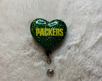Packers Heart Badge Reel