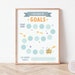 Reward Goal Setting Worksheet Printable Responsibility Behavior Chart ...