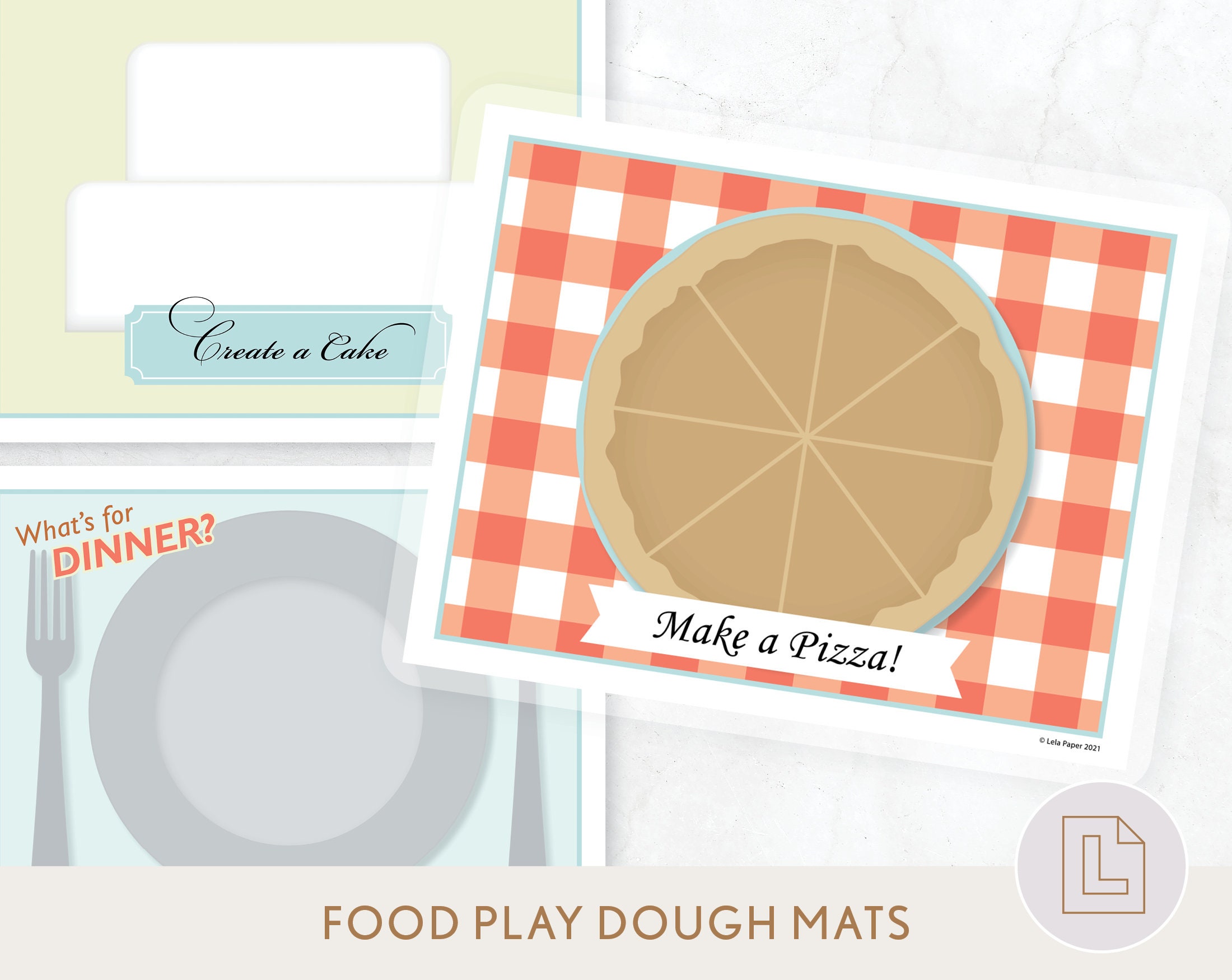 Little Chef Pizza Party Sensory PlayDough Kit! – Learn Through