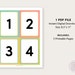 Numbers 1-20 Flash Cards Printable | Counting 1-20 Number Cards ...