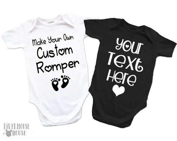 custom baby romper